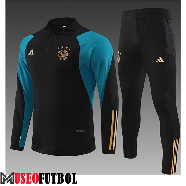 Chandal Equipos De Futbol Alemania Ninos Negro 2023/2024