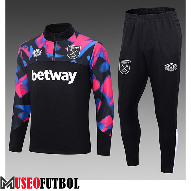 Chandal Equipos De Futbol West Ham Ninos Negro 2023/2024