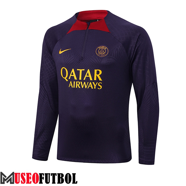 Sudadera De Entrenamiento PSG Violeta 2023/2024