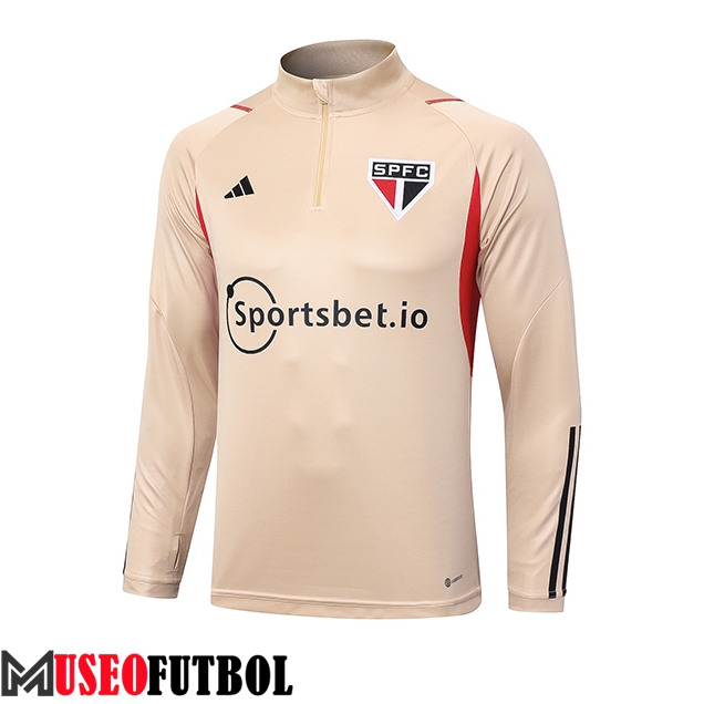 Sudadera De Entrenamiento Sao Paulo FC Amarillo 2023/2024