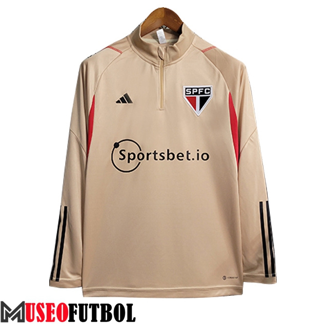 Sudadera De Entrenamiento Sao Paulo FC Marrón 2023/2024