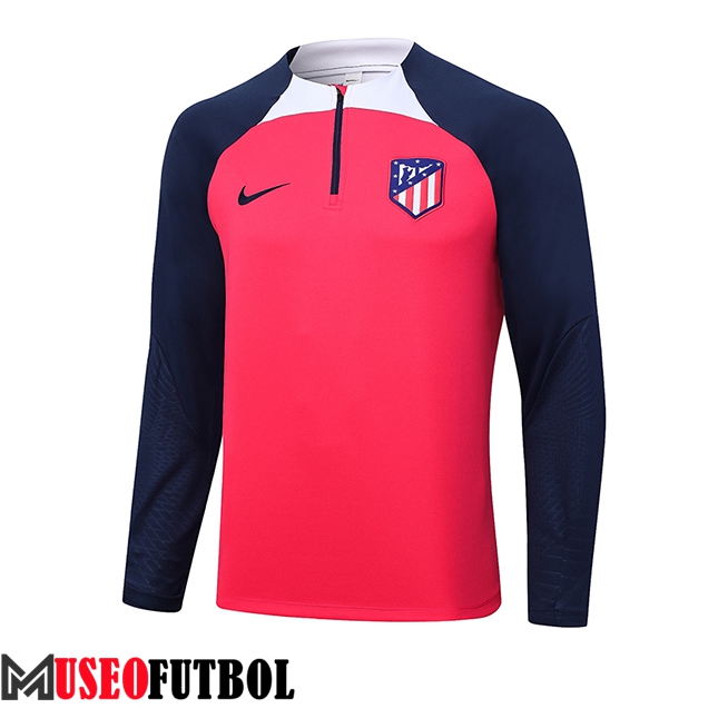 Sudadera De Entrenamiento Atletico Madrid Rojo 2023/2024