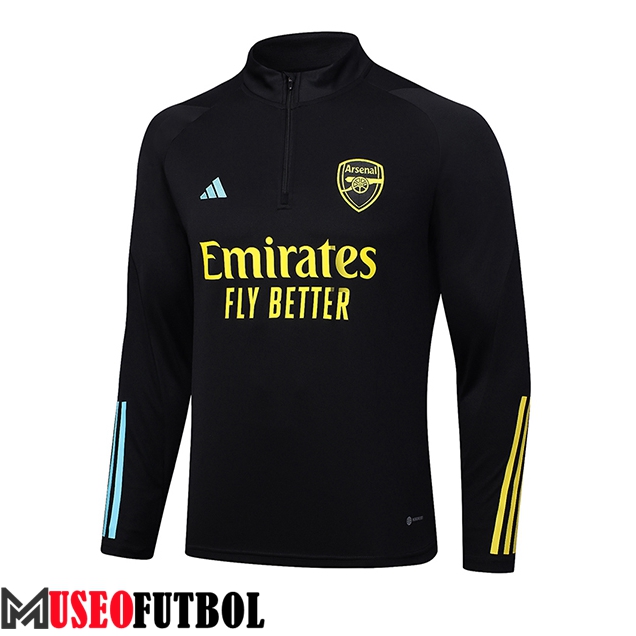 Sudadera De Entrenamiento Arsenal Negro 2023/2024