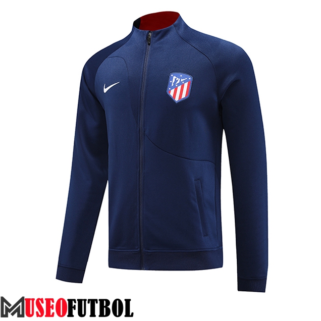 Chaquetas Futbol Atletico Madrid Azul marino 2023/2024