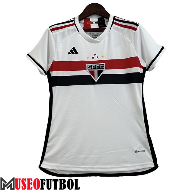 Camisetas De Futbol Sao Paulo FC Mujer Primera 2023/2024