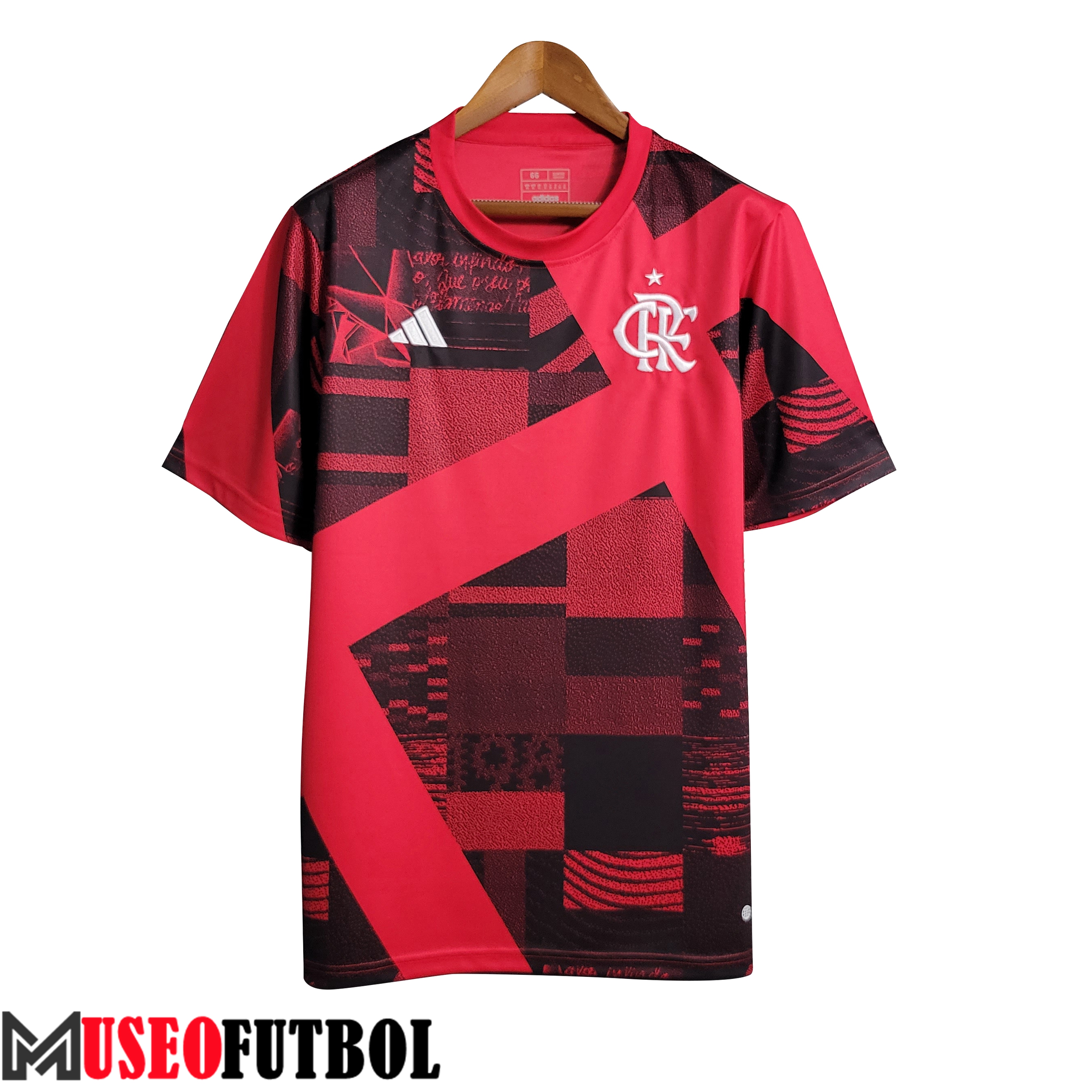 Camiseta Entrenamiento Flamengo Rojo 2023/2024 -02