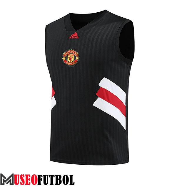 Chalecos De Futbol Manchester United Negro 2023/2024 -02