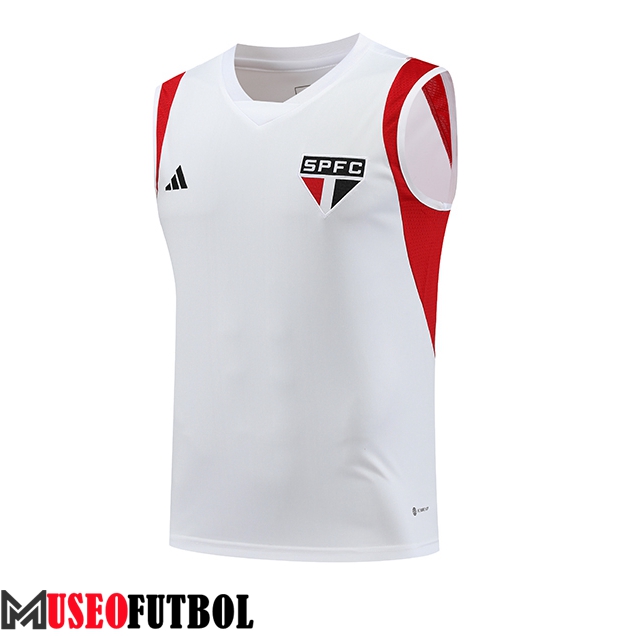 Chalecos De Futbol Sao Paulo FC Blanco 2023/2024 -02