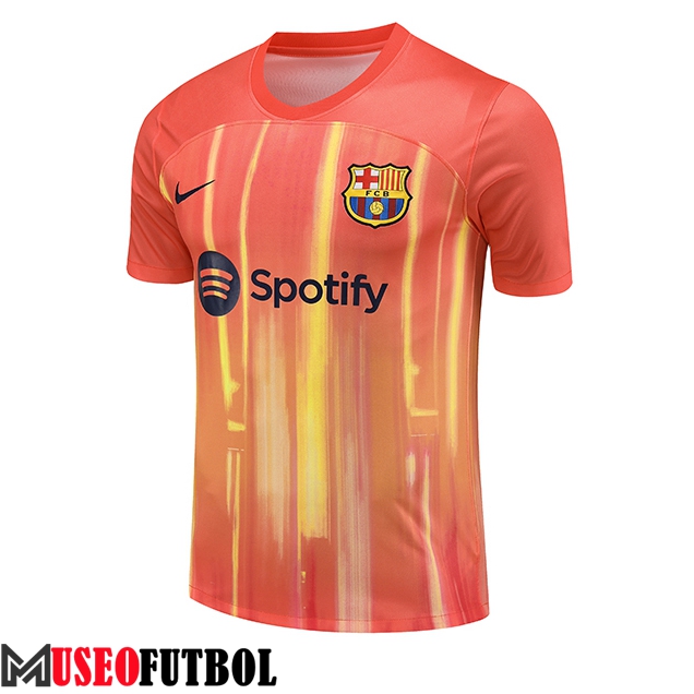 Camiseta Entrenamiento FC Barcelona Naranja 2023/2024