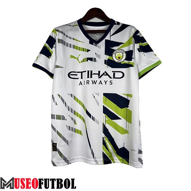 Camiseta Entrenamiento Manchester City Blanco 2023/2024