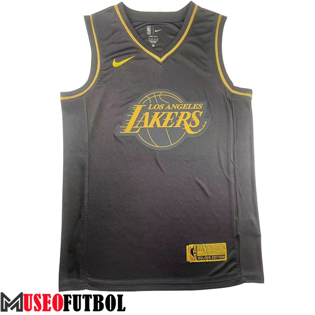 Camisetas Los Angeles Lakers (JAMES #23) 2023/24 Negro