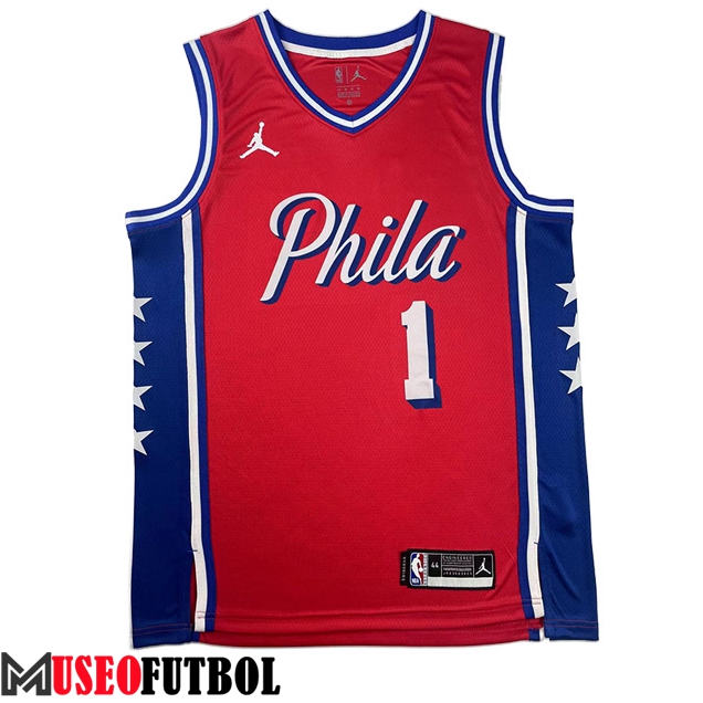 Camisetas Philadelphia 76ers (HARDEN #1) 2023/24 Negro