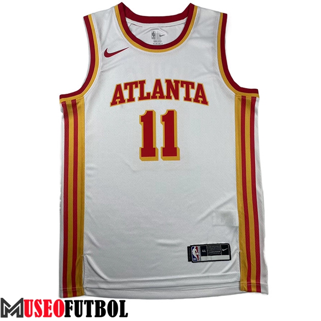 Camisetas Atlanta Hawks (YOUNG #11) 2023/24 Blanco