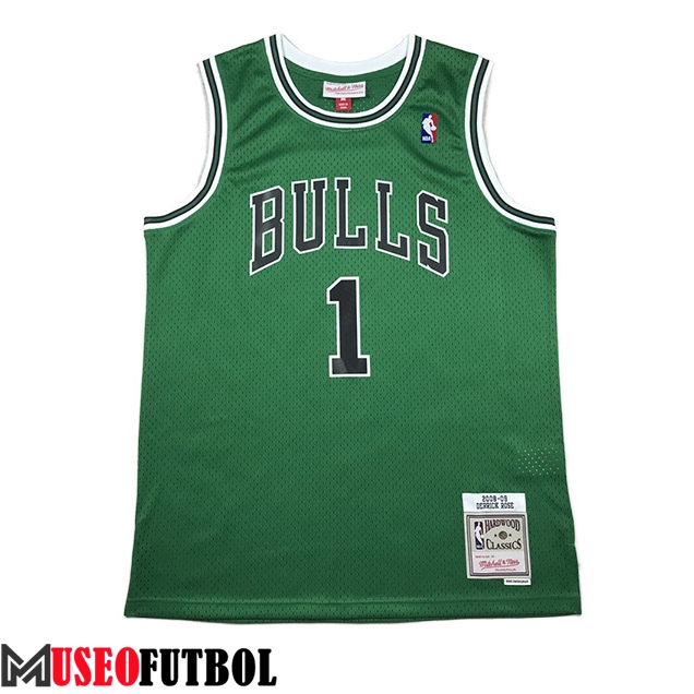 Camisetas Chicago Bulls (Rosa #1) 2023/24 Verde