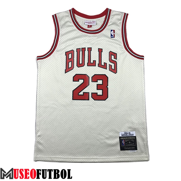 Camisetas Chicago Bulls (JORDAN #23) 2023/24 Blanco -03