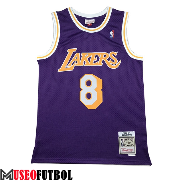 Camisetas Los Angeles Lakers (BRYANT #8) 2023/24 Violeta