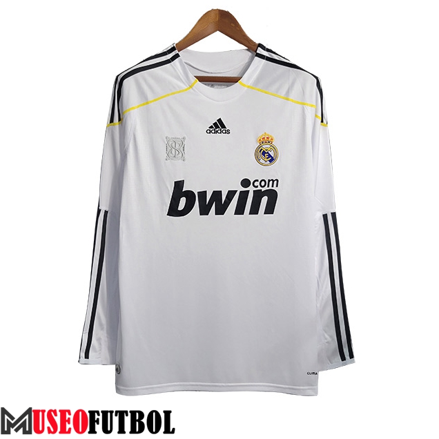 Camisetas De Futbol Real Madrid Retro Primera Manga Larga 2009/2010