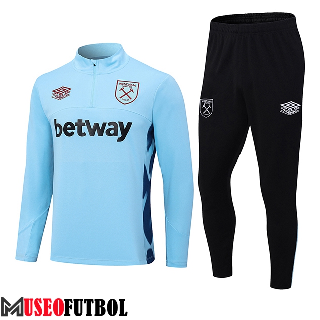 Chandal Equipos De Futbol West Ham Azul Claro 2023/2024