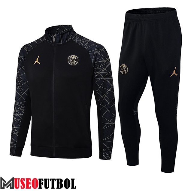 Chandal Equipos De Futbol - Chaqueta Jordan PSG Negro 2023/2024