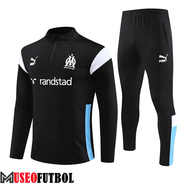 Chandal Equipos De Futbol Marsella Negro 2023/2024