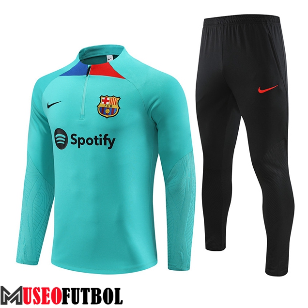 Chandal Equipos De Futbol FC Barcelona Verde 2023/2024 -03