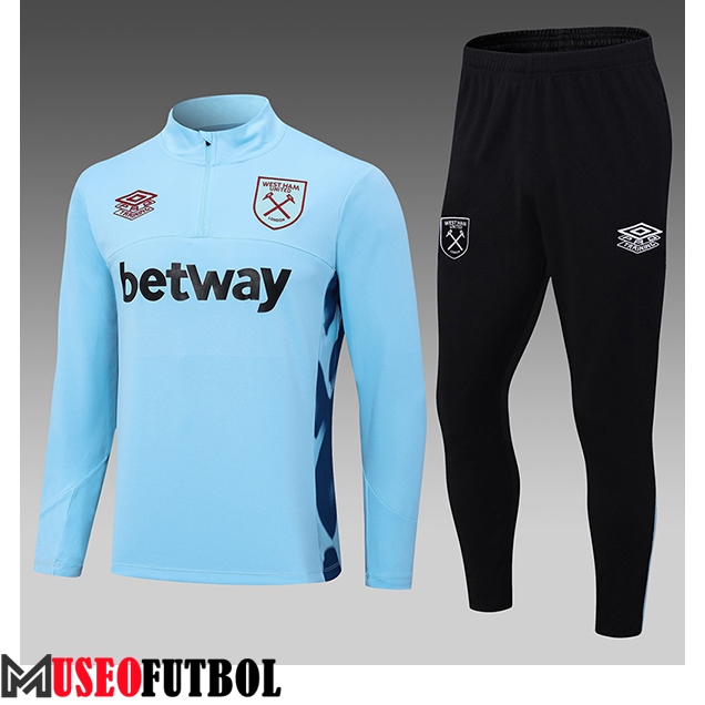 Chandal Equipos De Futbol West Ham Ninos Azul Claro 2023/2024