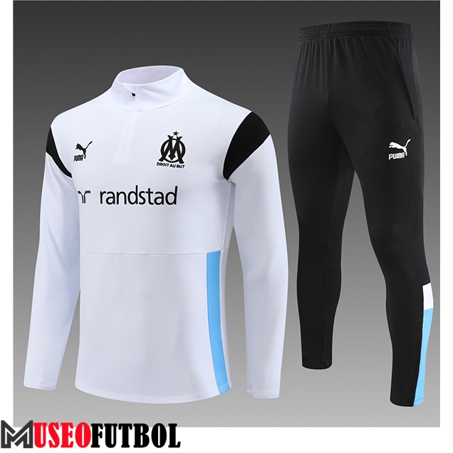 Chandal Equipos De Futbol Marsella Ninos Blanco 2023/2024