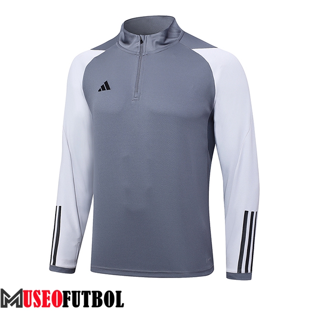 Sudadera De Entrenamiento Adidas Gris 2023/2024