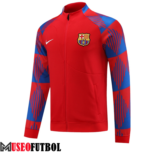 Chaquetas Futbol FC Barcelona Rojo 2023/2024