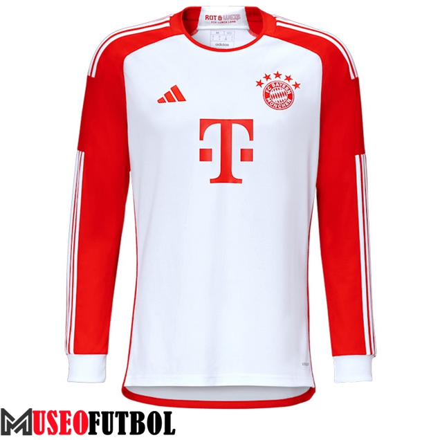 Nueva Camisetas De Futbol Bayern Munich Primera Manga Larga 2023/2024