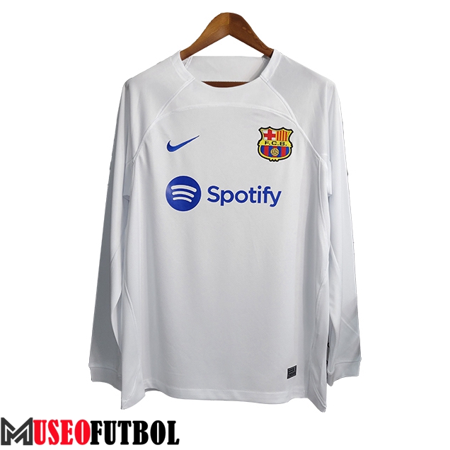 Camisetas De Futbol FC Barcelona Segunda Manga Larga 2023/2024