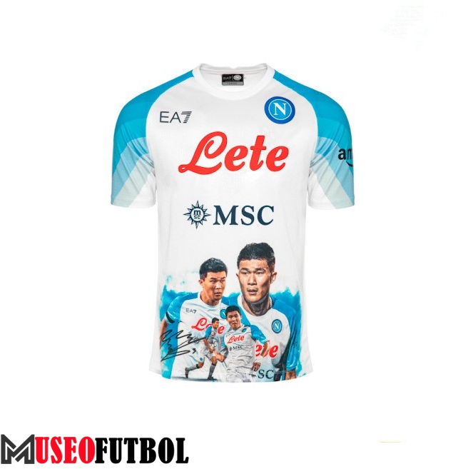 SSC Napoli Face Game Minjae Match Shirt 2022/2023