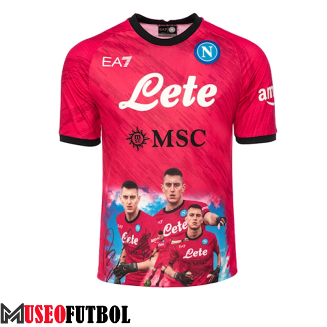 SSC Napoli Face Game Gollini Match Shirt 2022/2023