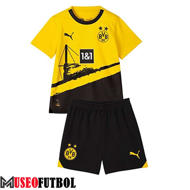 Camisetas De Futbol Dortmund Ninos Primera 2023/2024