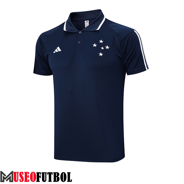 Camiseta Polo Cruzeiro Azul marino 2023/2024