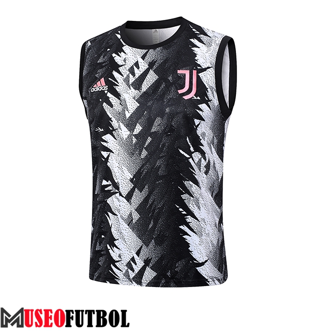 Chalecos De Futbol Juventus Negro/Blanco 2023/2024 -02