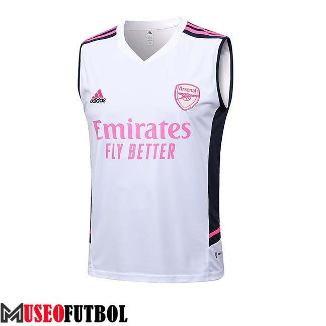 Chalecos De Futbol Arsenal Blanco 2023/2024 -02