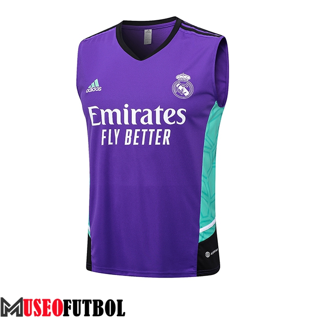 Chalecos De Futbol Real Madrid Violeta 2023/2024 -02