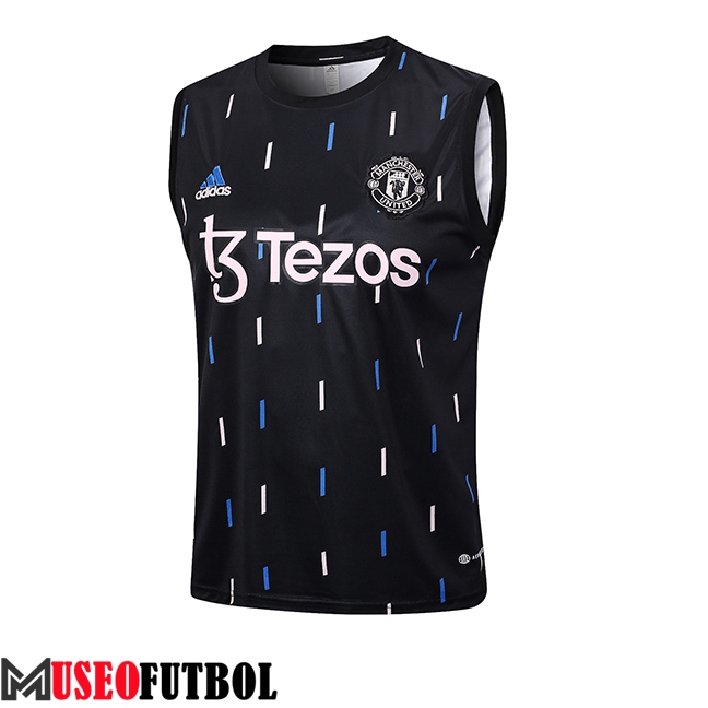 Chalecos De Futbol Manchester United Negro 2023/2024 -03