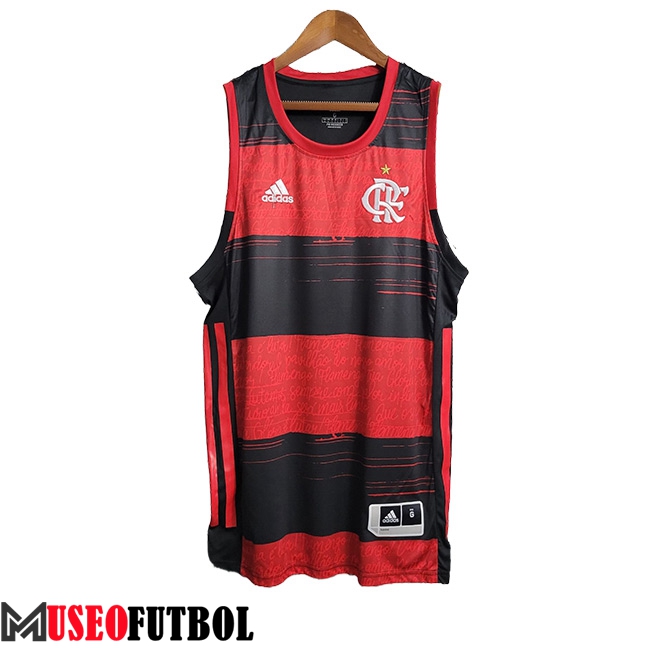 Chalecos De Futbol Flamengo Rojo/Negro 2023/2024