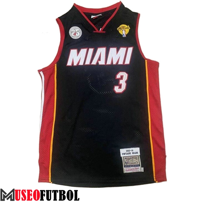 Camisetas Miami Heat (WAED #3) 2023/24 Negro