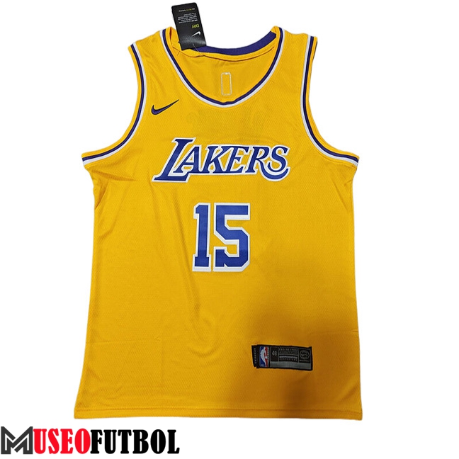 Camisetas Los Angeles Lakers (REAVES#15) 2023/24 Amarillo