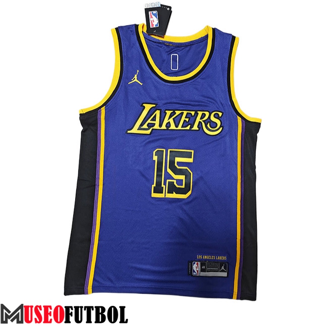 Camisetas Los Angeles Lakers (REAVES#15) 2023/24 Azul marino