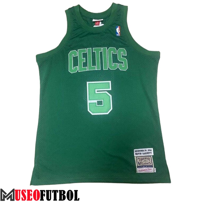 Camisetas Boston Celtics (GARNETT #5) 2023/24 Verde