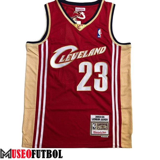 Camisetas Cleveland Cavaliers (JAMES #23) 2023/24 Rojo