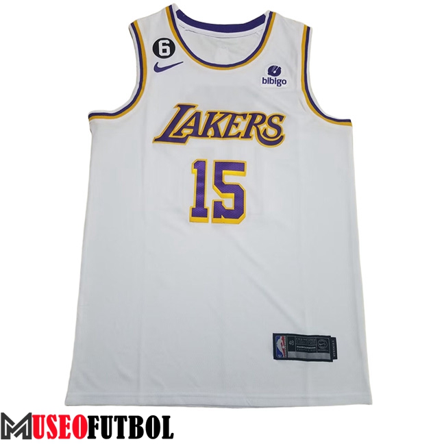 Camisetas Los Angeles Lakers (REAVES #15) 2023/24 Blanco