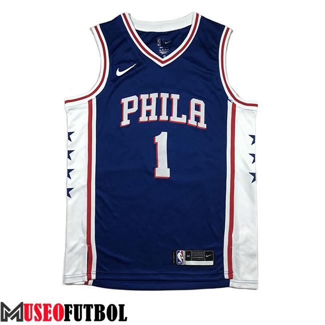 Camisetas Philadelphia 76ers (HARDEN #1) 2023/24 Azul