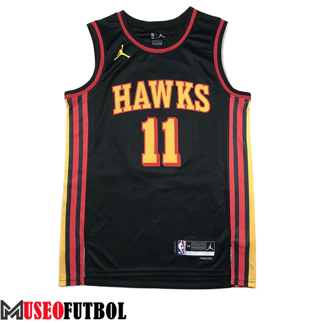 Camisetas Atlanta Hawks (YOUNG #11) 2023/24 Negro