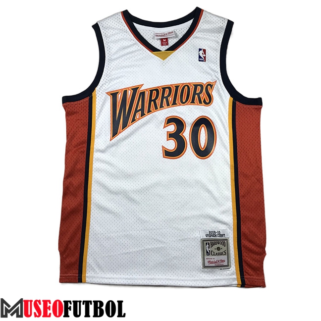 Camisetas Golden State Warriors (CURRY #30) 2023/24 Blanco