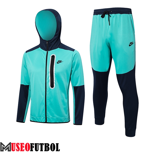 Chaqueta Con Capucha Chandal Rompevientos Chaqueta Nike Verde 2023/2024